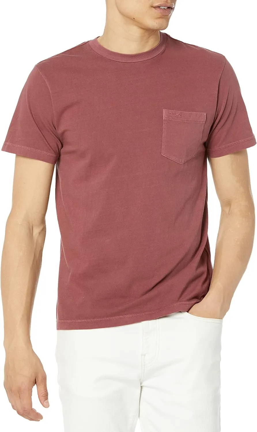 RVCA Men's PTC Pigment Dye Short Sleeve Premium Tee Shirt