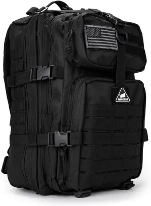 RYNO GEAR Delta Military Tactical Backpack Large Army 3 Day Assault Pack Molle Bag Backpacks