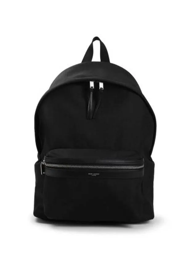 Saint Backpack Laurent Large variety City Black Delivery guarantee Signature