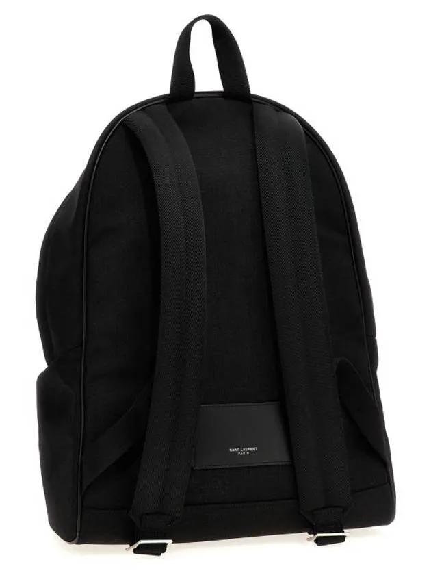 Saint Backpack Laurent Large variety City Black Delivery guarantee Signature