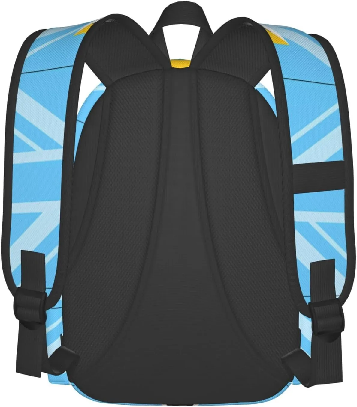 Saint Lucia UK Flag Casual Backpack Large Capacity Travel Backpacks Laptop Daypack Commuter Rucksack Adjustable Strap Sports Bags for Hiking Biking