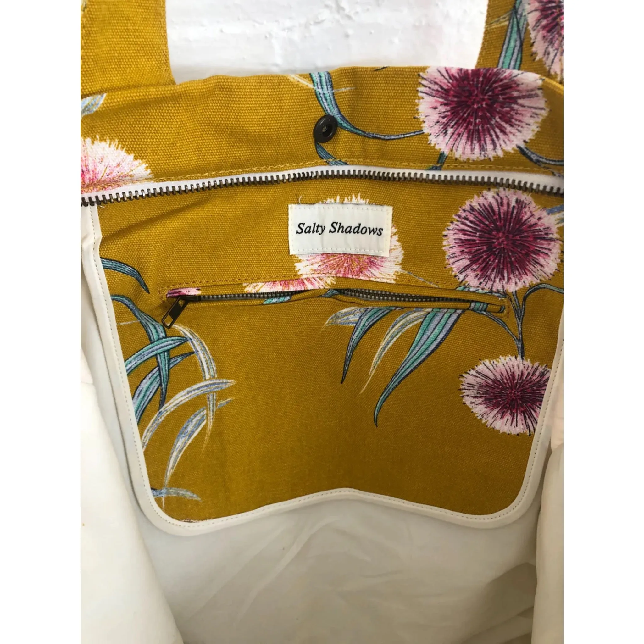 Salty Shadows Hakea Beach Bag