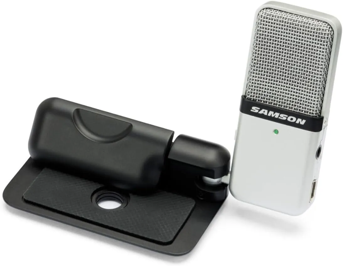 Samson SAGOMIC Go Mic Clip-on USB Microphone (White)