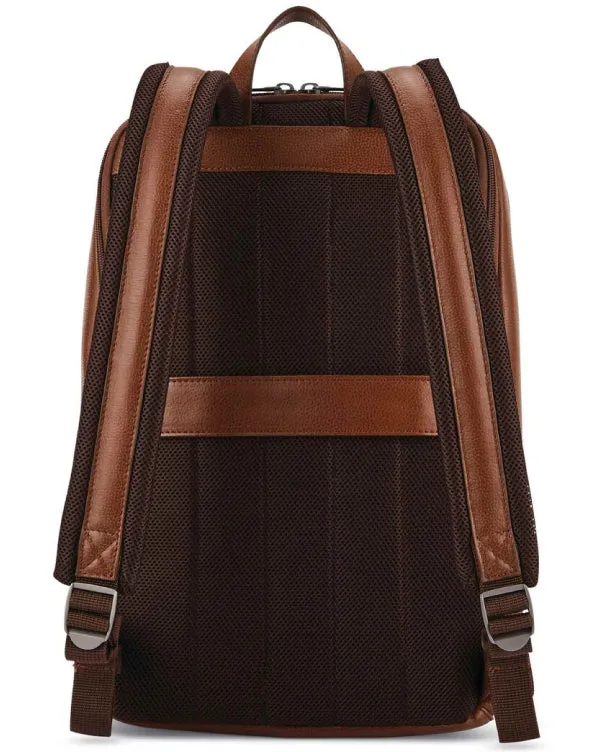 Samsonite Classic Leather backpack Cognac