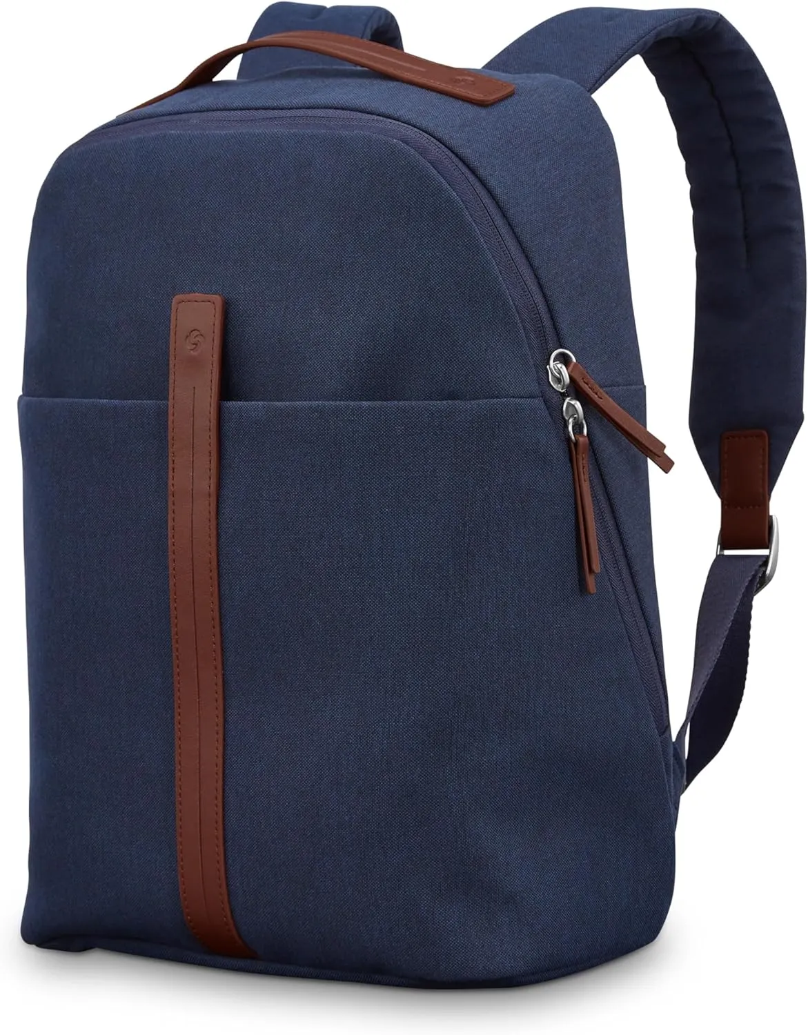 Samsonite Virtuosa Carry-On Travel Backpack with Padded Laptop Sleeve, Navy