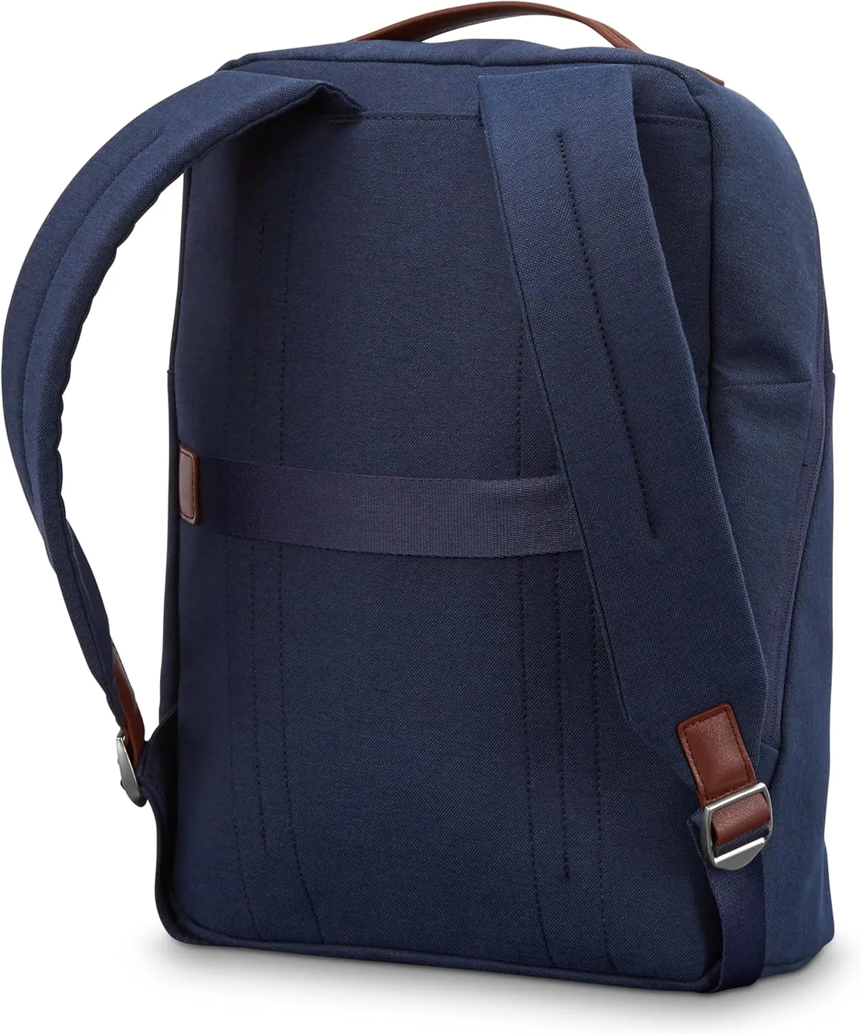 Samsonite Virtuosa Carry-On Travel Backpack with Padded Laptop Sleeve, Navy