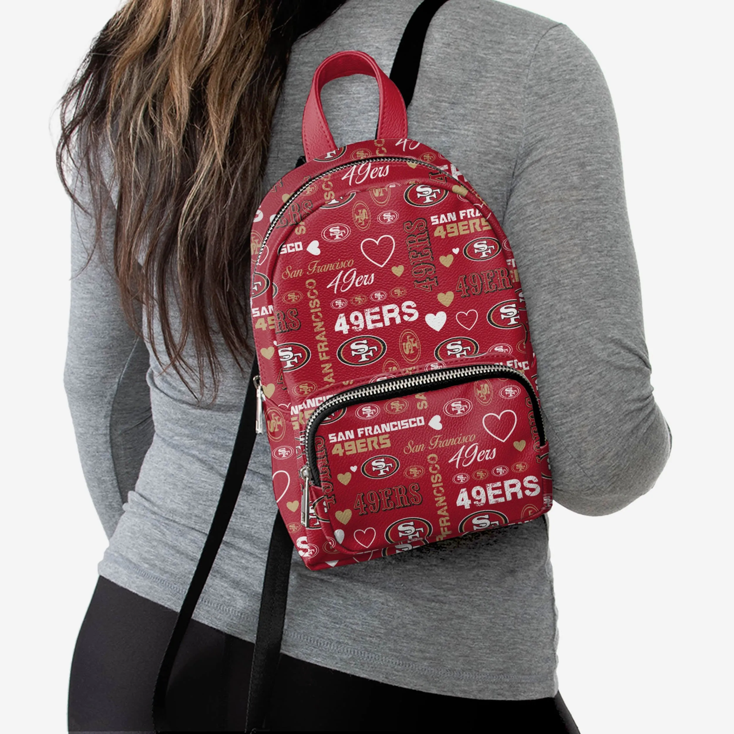 San Francisco 49ers Logo Love Mini Backpack
