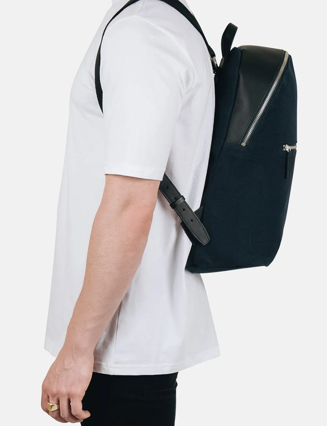 Sandqvist Backpack - Buy-one-get-one Easy-to-use Blue (Canvas) Alfons