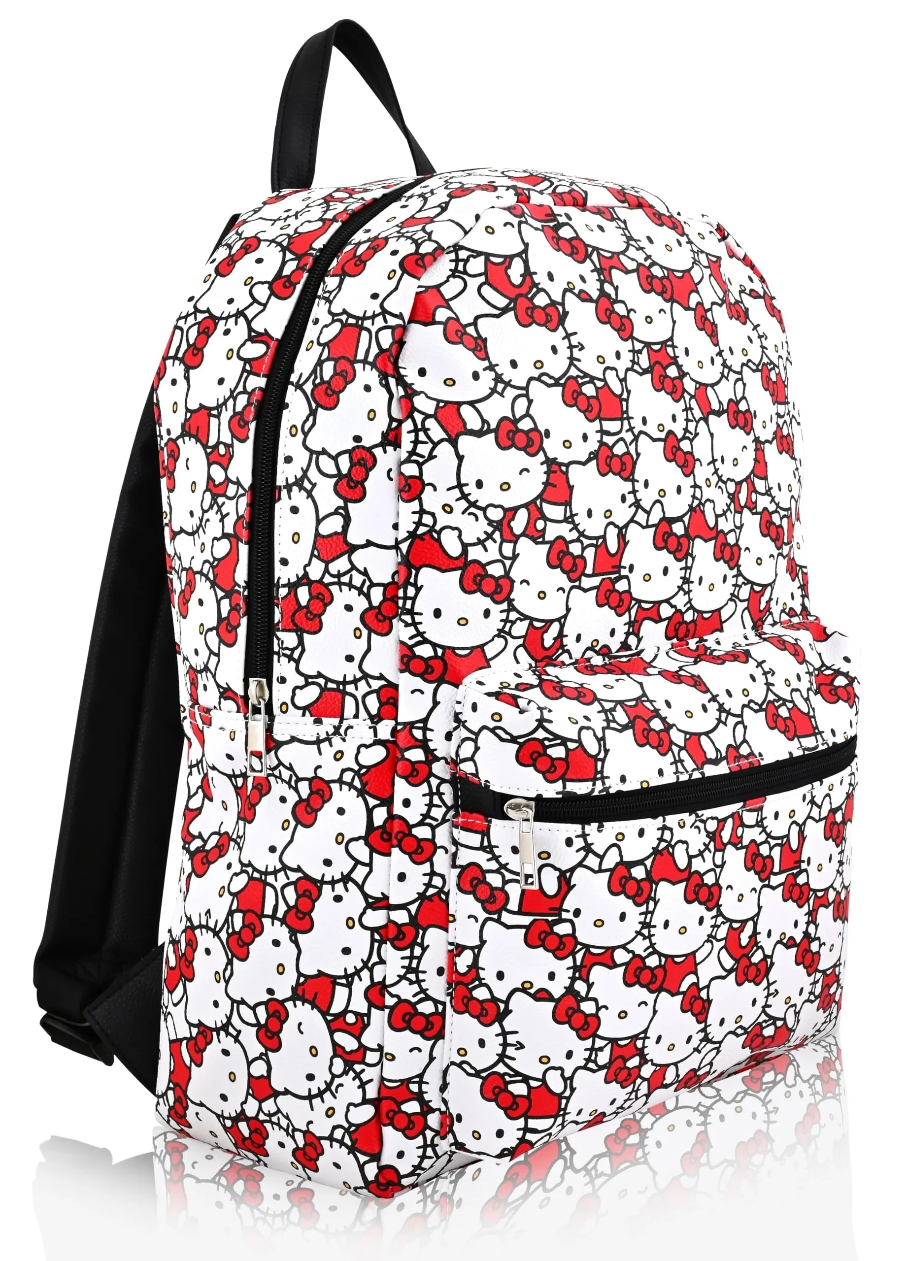 Sanrio  Backpack for Women, Men, Unisex Cute PU Leather Large  Backpack Purse Shoulder Purse |  Bag and  Accessories