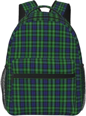 Scottish Clan Graham Tartan Plaid Waterproof Backbag, Compact Sports Bag- Durable Unisex Backpack For Cycling, Gym & Beach