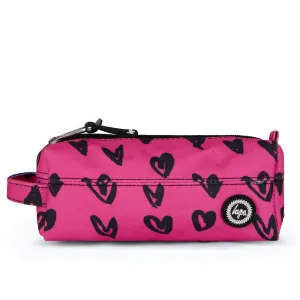 Scribble Hearts Pencil Case