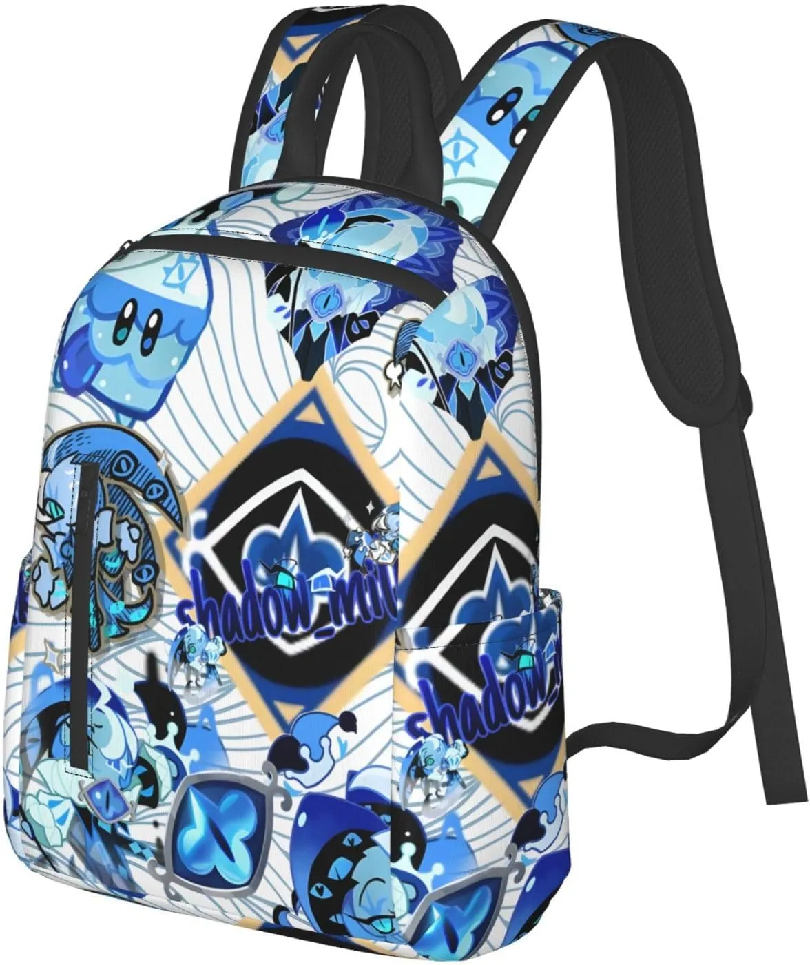 Shadow Milk Cookie Fashionable Casual Backpacks, Travel Bags For Boys And Girls(17ï¼‰