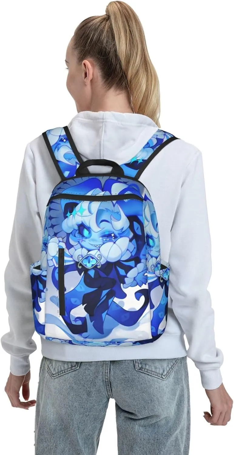 Shadow Milk Cookie Fashionable Casual Backpacks, Travel Bags For Boys And Girls(17ï¼‰