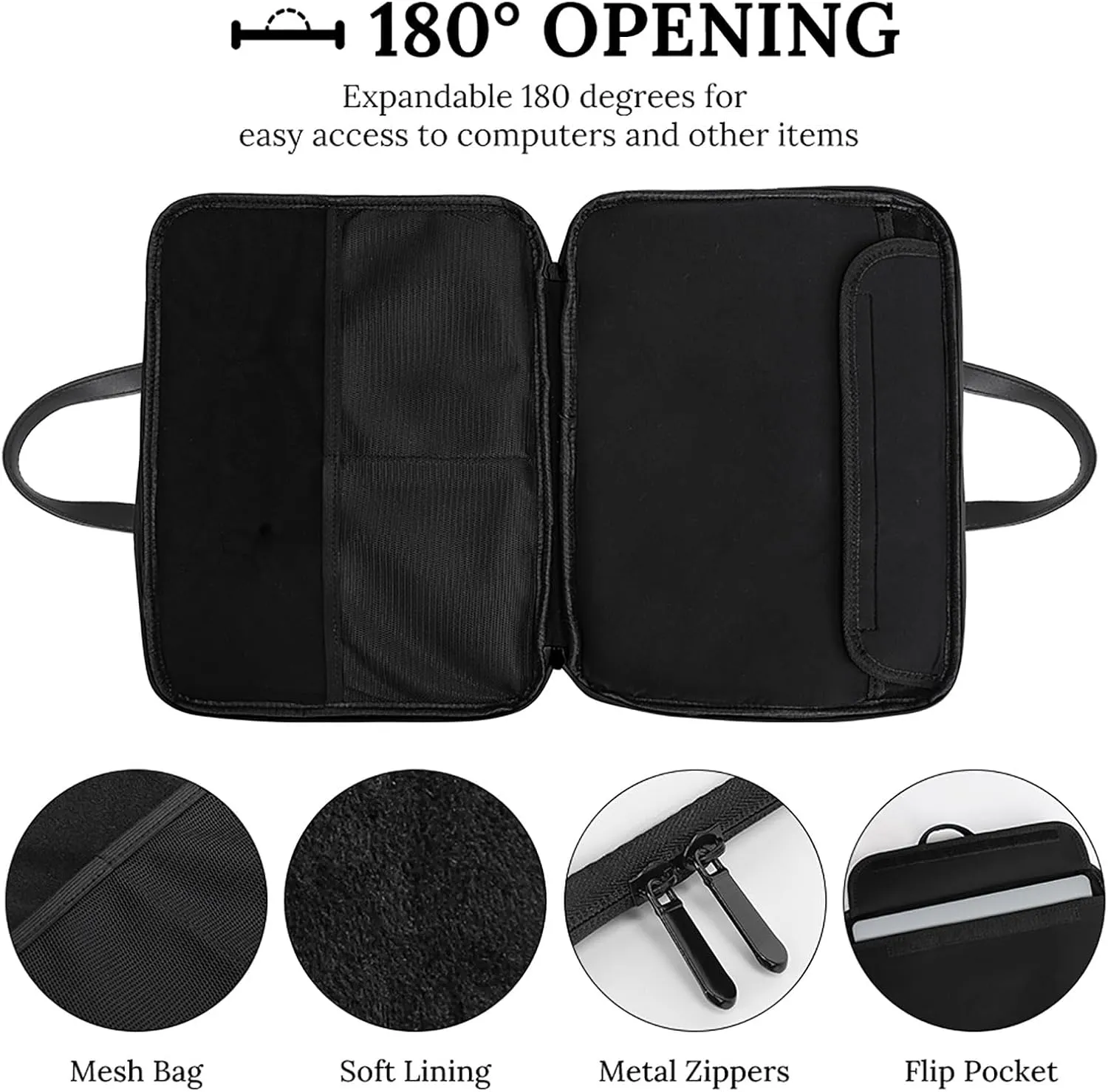 Shark Diver Scuba Laptop Bag PU Leather Computer Tote Bag Carrying Case Messenger Bag with Handle