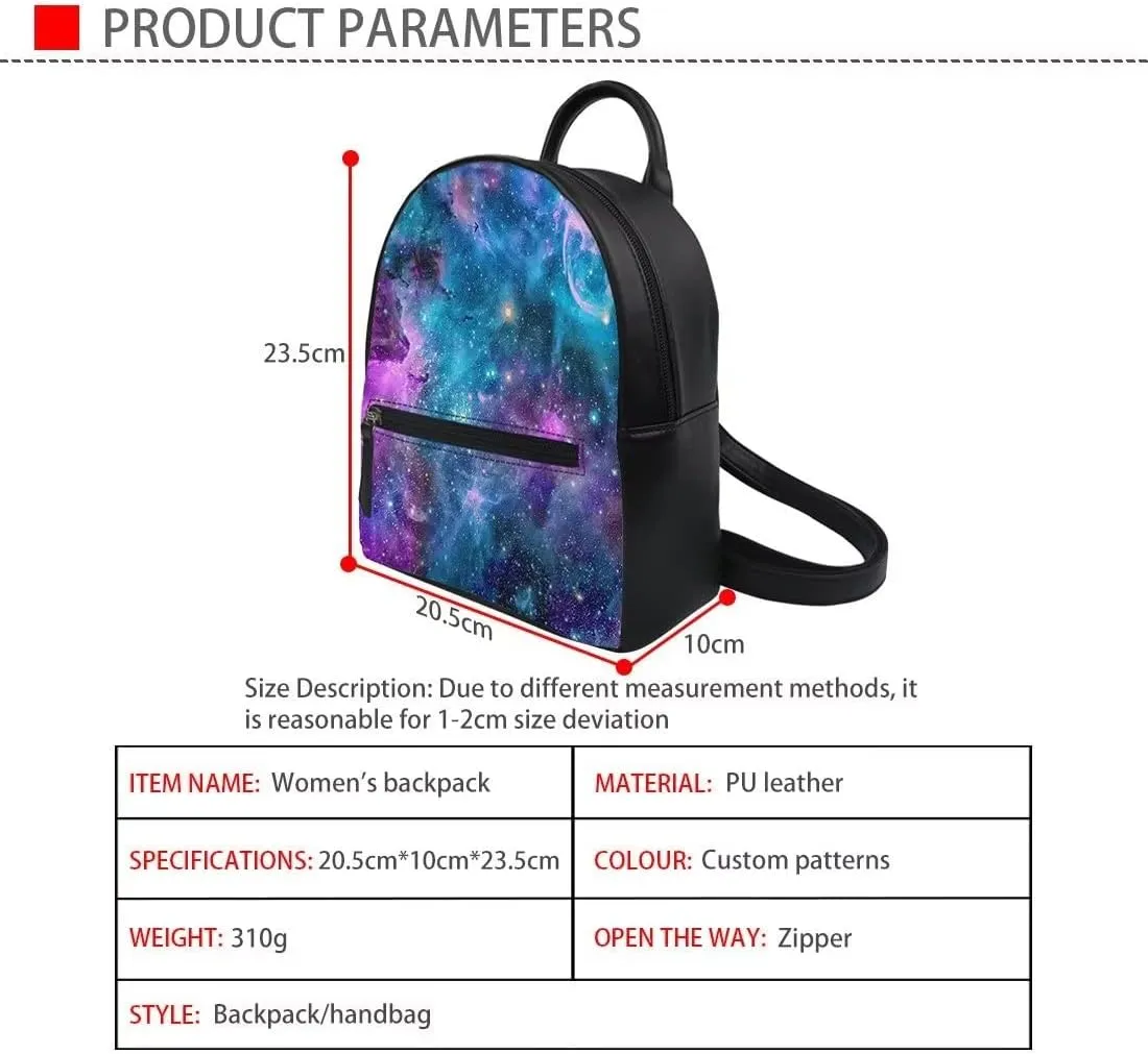 Showudesigns Sea Otter Mini Backpack Purse for Women Small Backpacks Wallets Shoulder Bag for Work School Travel Daypack Teenager Purse With Wallet Set Navy Blue 2 Pack