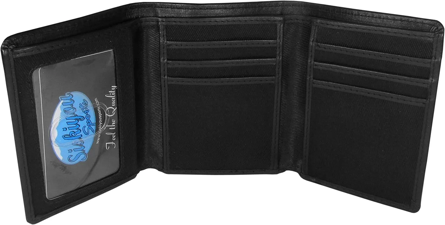 Siskiyou Leather Tri-fold Wallet & Strap Key Chain