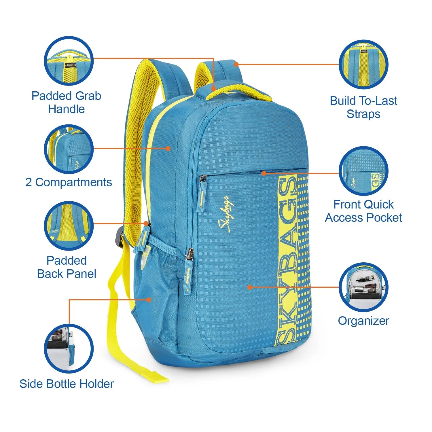 Skybags Fuse  27L Backpack