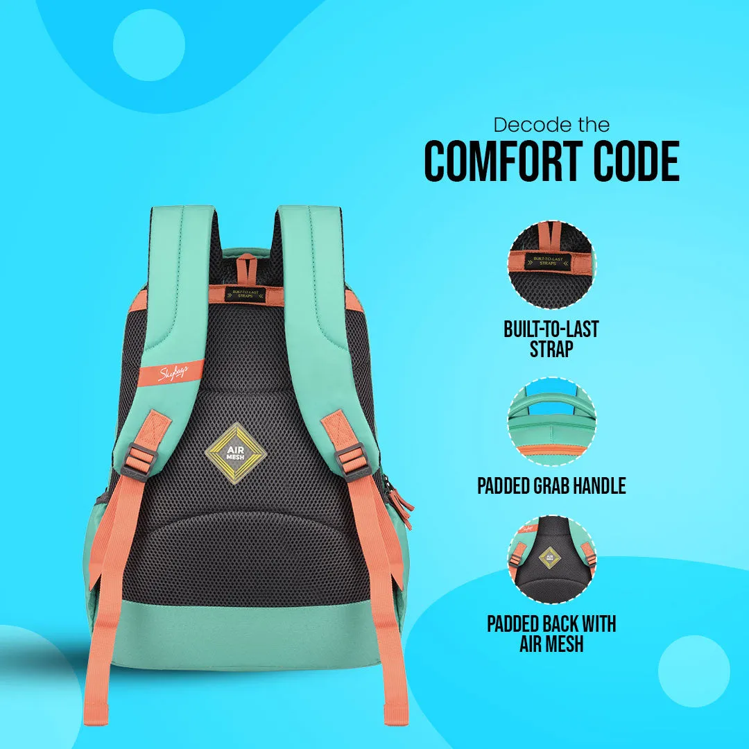 Skybags New Neon 23-06  School BP (H) Teal