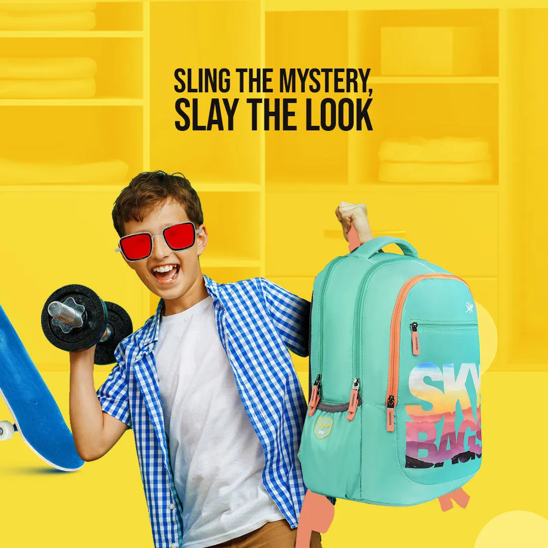 Skybags New Neon 23-06  School BP (H) Teal