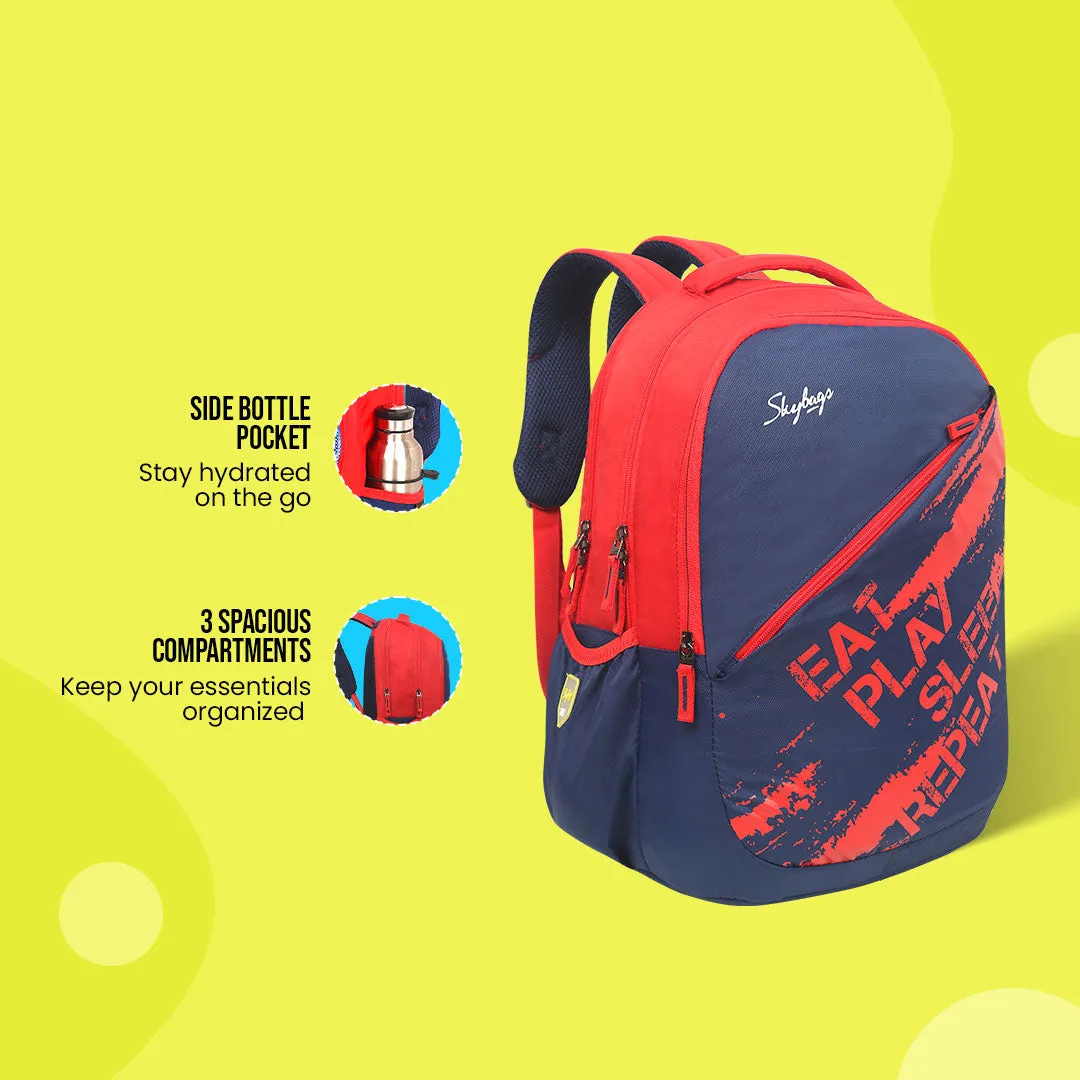 Skybags New Neon 23-10  School BP (H) Red