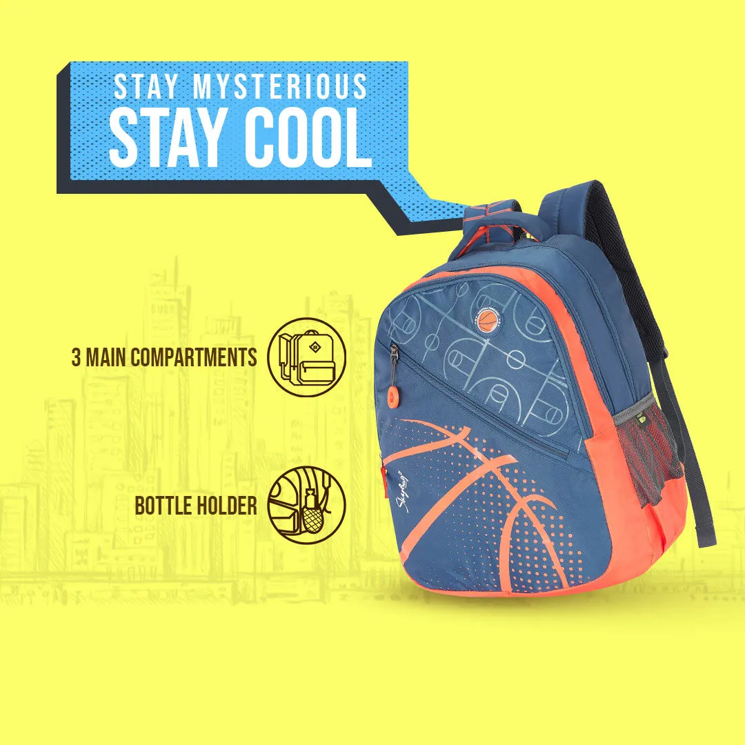 Skybags Skybags Riddle  School Bp-Rc Blue Orange