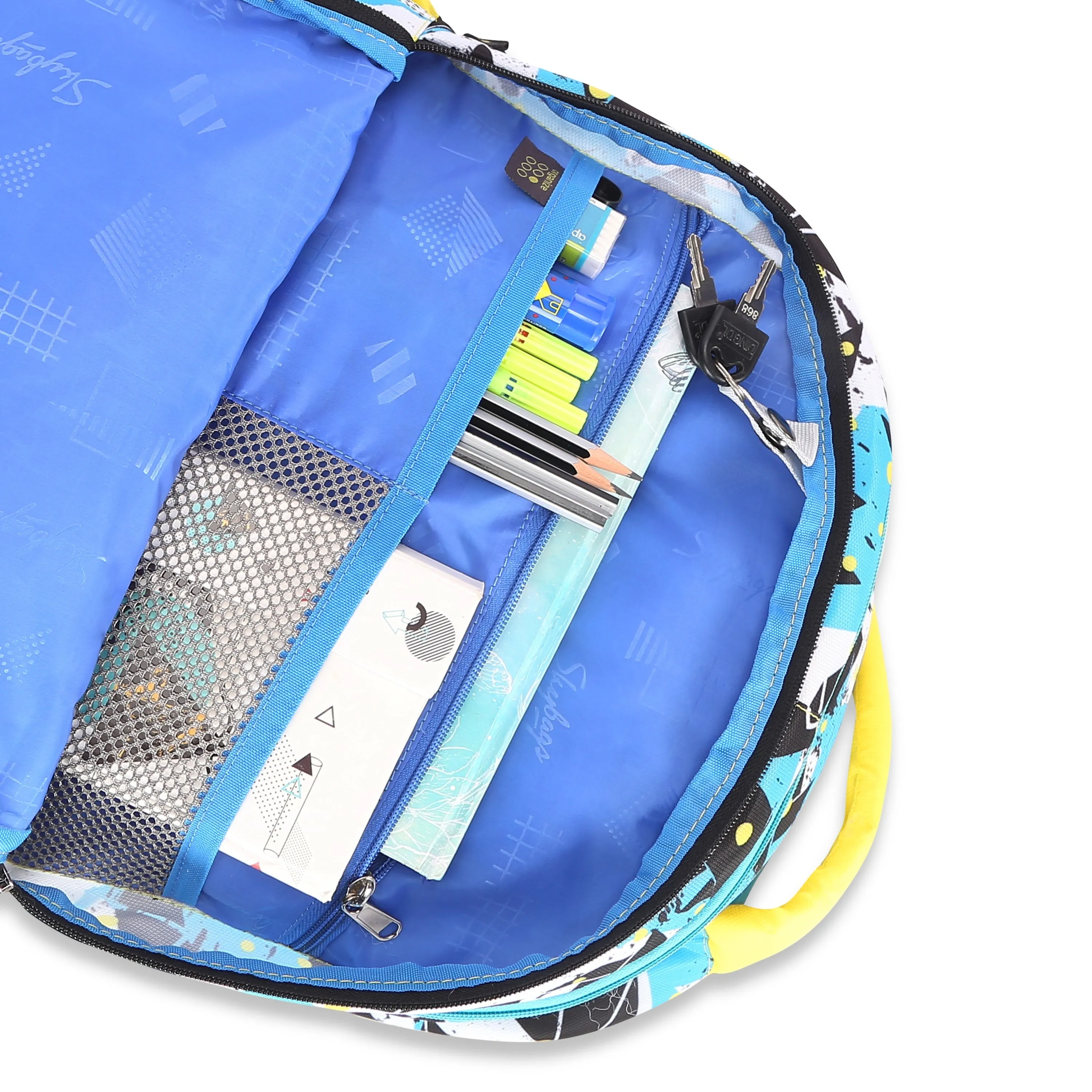Skybags WOKE PRO 01  SCHOOL BACKPACK
