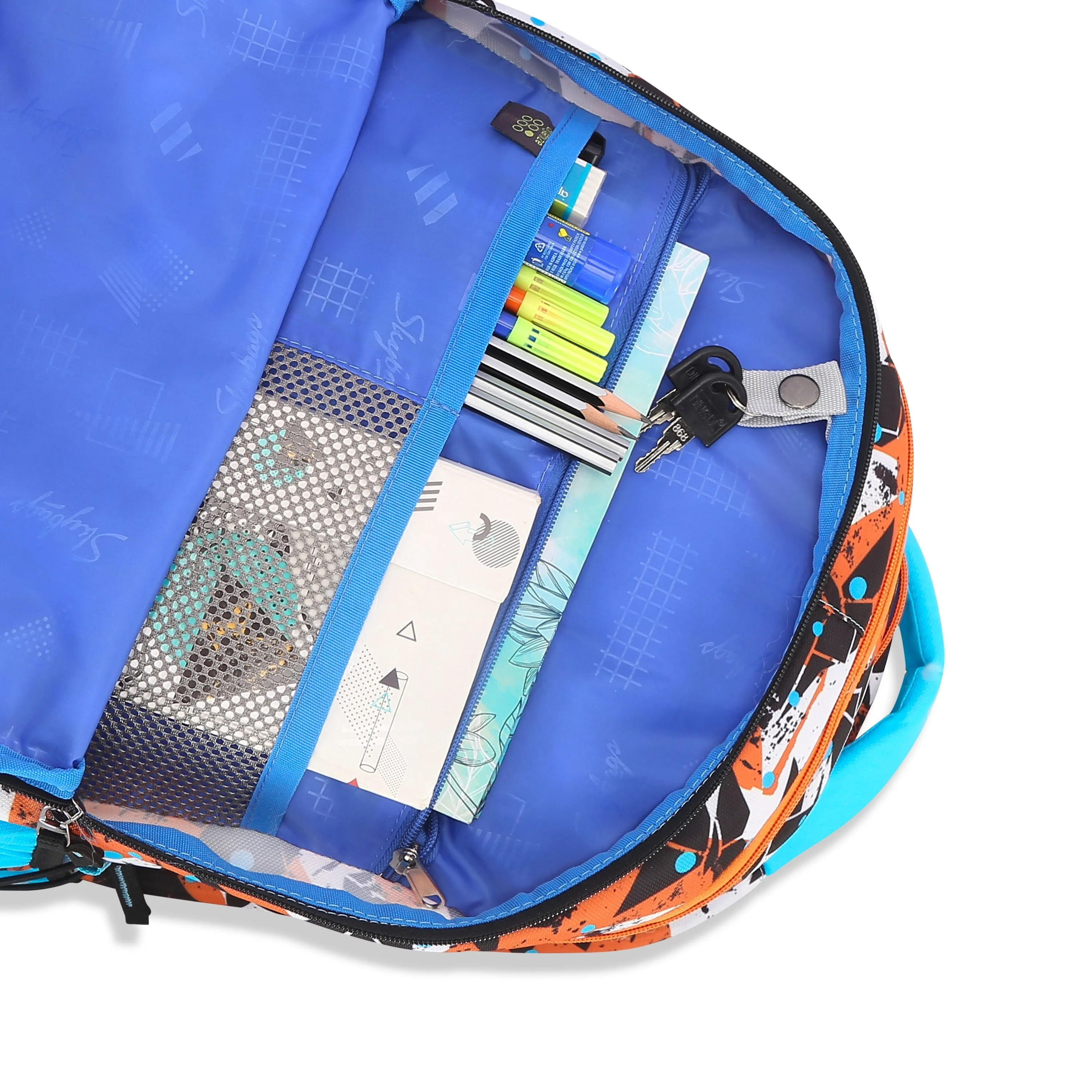 Skybags WOKE PRO 01  SCHOOL BACKPACK