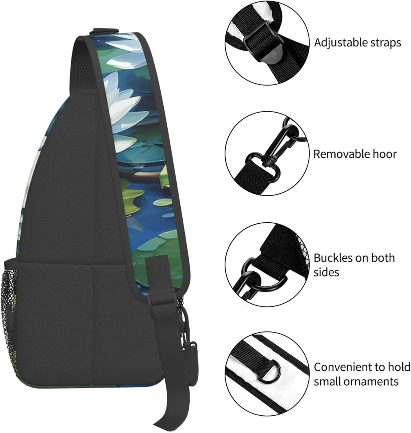 Slim Sling Bag for Women Woman Holding Child Cross Chest Bag Diagonally Casual Fashion Travel Hiking Daypack