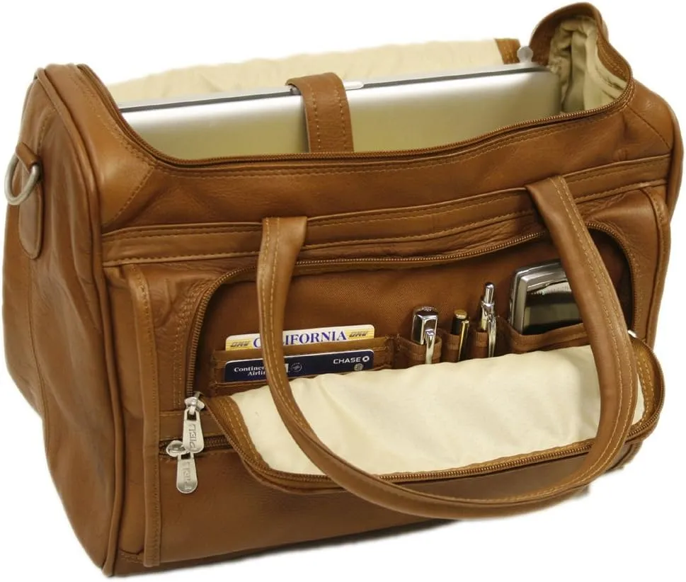 Small Computer Carry-All Bag, Saddle, One Size