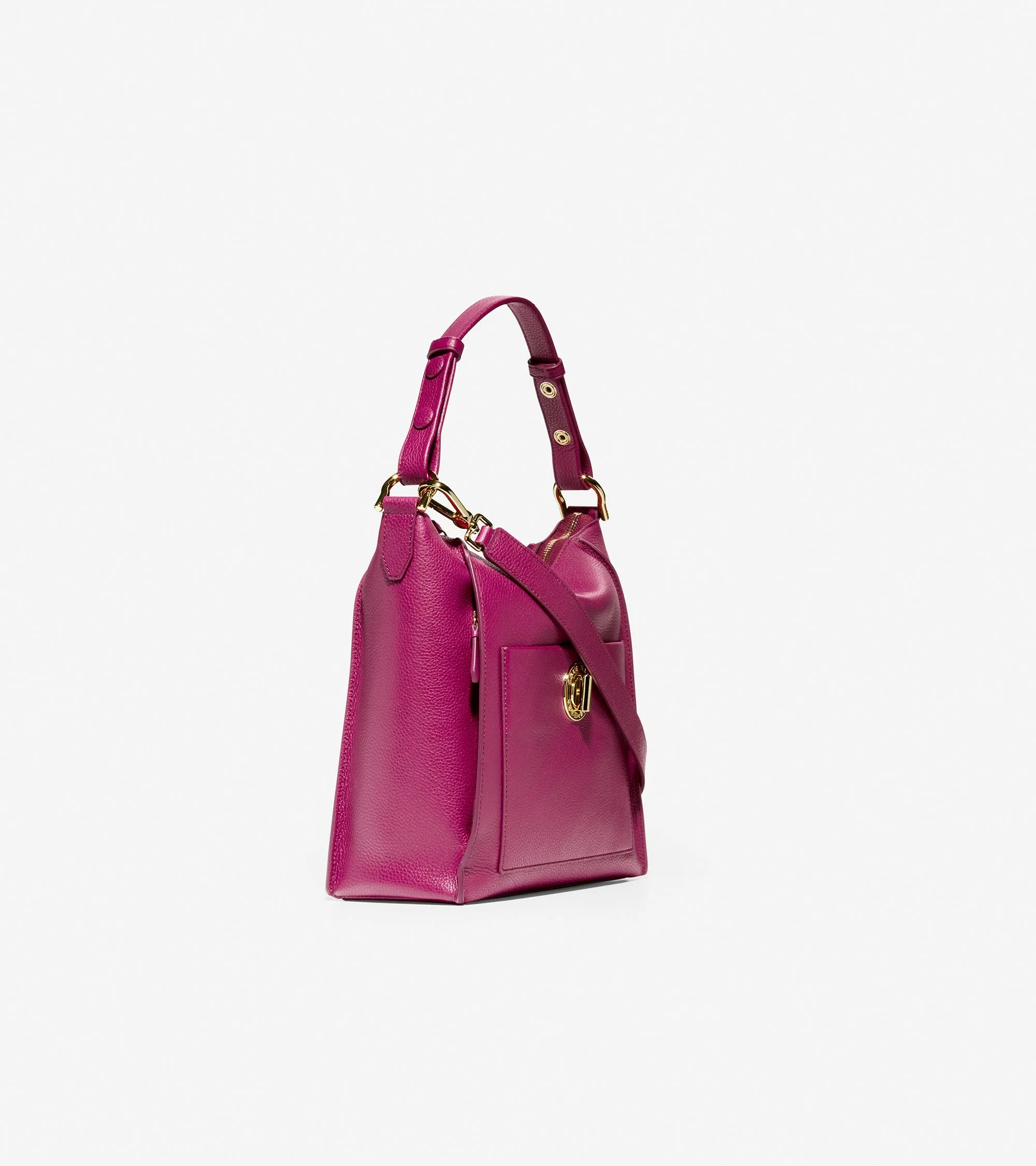 Small Turnlock Shoulder Bag