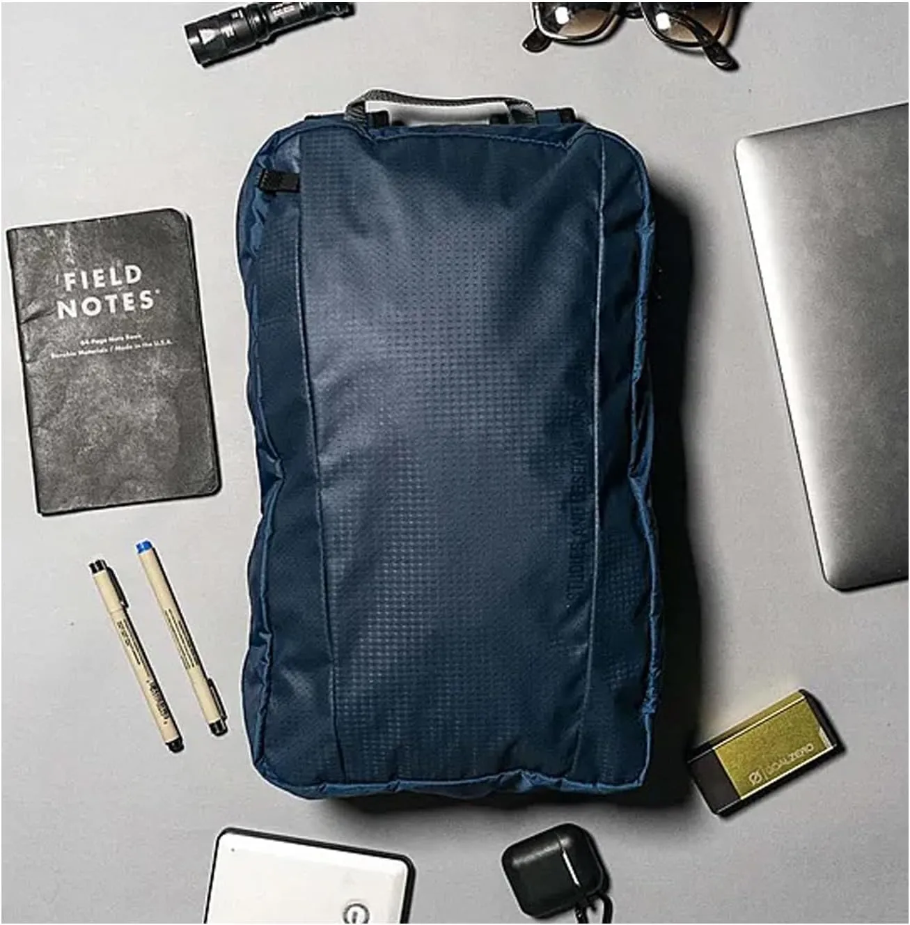 SOG Surrept/12L CS Reversible Carry Pack- Lightweight, Water Resistant Organized Travel Bag with Internal Storage and 3-Way Carry with Backpack Straps and Side Handles, Steel Blue/Frost