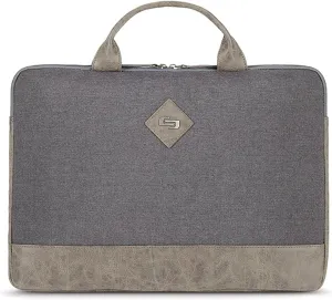 Solo New York Urban Nomad Laptop Sleeve Handle 15.6 Inch, Grey