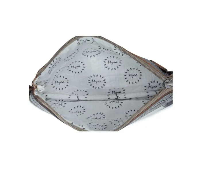 Specked Tooled Myra Clutch