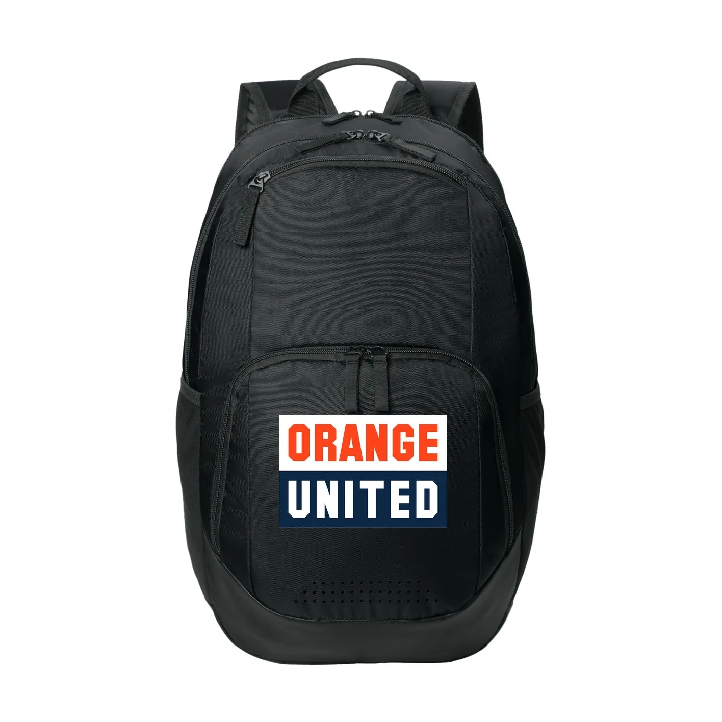 Sport-Tek Rec Backpack - black white