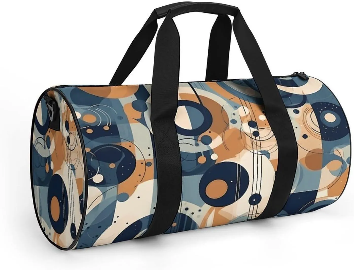 Sports Gym Bag for Women Men Travel Duffel Bag Abstract Design Weekender Bag Canvas Carry on Overnight Bag for Travel Swimming Fitness Workout Sports Duffle Bag, 17.7in/9in/9in, style-1-1