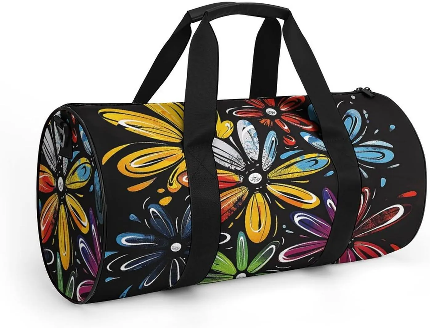 Sports Gym Bag for Women Men Travel Duffel Bag Abstract Pattern Style Weekender Bag Canvas Carry on Overnight Bag for Travel Swimming Fitness Workout Sports Duffle Bag