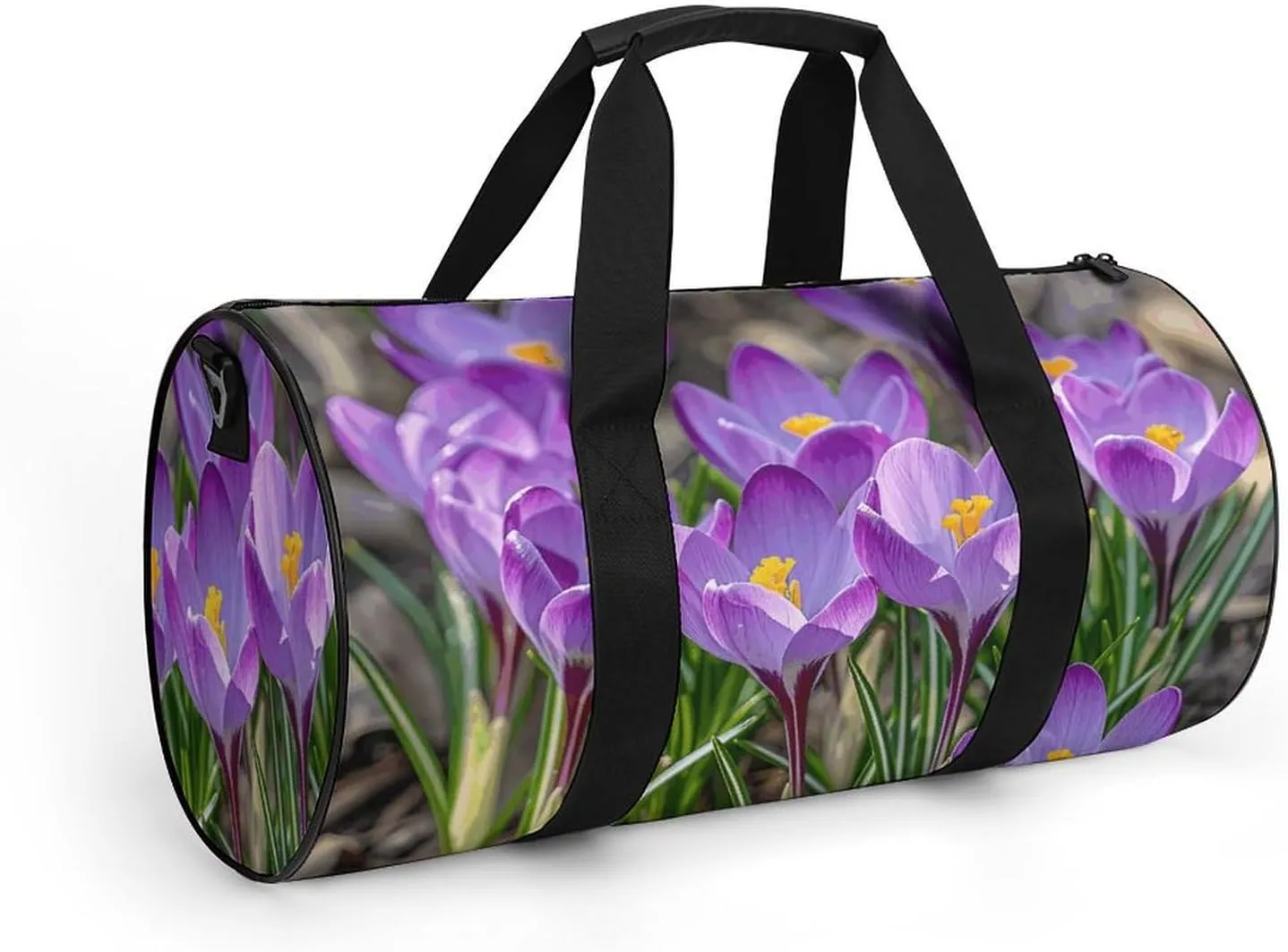 Sports Gym Bag for Women Men Travel Duffel Bag Flowers Are Blooming Weekender Bag Canvas Carry on Overnight Bag for Travel Swimming Fitness Workout Sports Duffle Bag