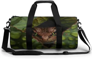 Sports Gym Bag for Women Men Travel Duffel Bag Head And Eyes Weekender Bag Canvas Carry on Overnight Bag for Travel Swimming Fitness Workout Sports Duffle Bag