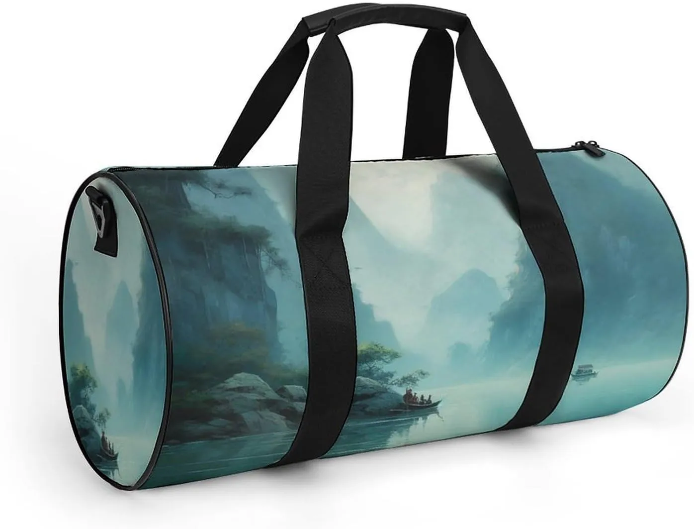 Sports Gym Bag for Women Men Travel Duffel Bag Tote Weekender Bag Country Life Pictures Carry on Overnight Bag for Travel Swimming Fitness Workout Sports Duffle Bag