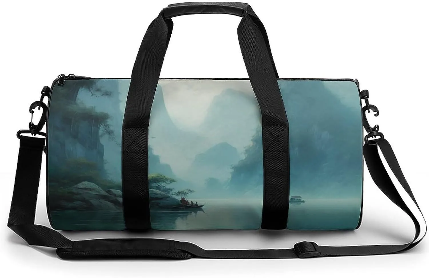 Sports Gym Bag for Women Men Travel Duffel Bag Tote Weekender Bag Country Life Pictures Carry on Overnight Bag for Travel Swimming Fitness Workout Sports Duffle Bag