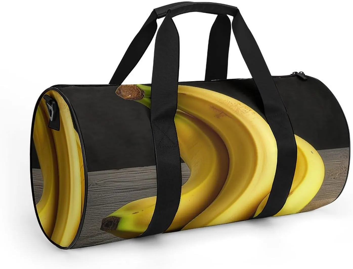 Sports Gym Bag for Women Men Travel Duffel Bag Tote Weekender Bag Yellow Banana Carry on Overnight Bag for Travel Swimming Fitness Workout Sports Duffle Bag
