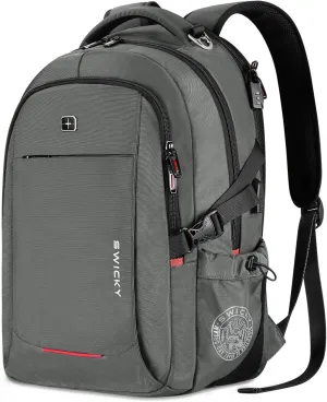 star cloud Travel Laptop Backpack - 16 Inch Business College Backpacks With USB Charging Port - Heavy Duty Water Repellent Anti Theft Computer Backpacks for Men/Women Grey