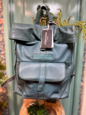 Sticks & Stones Messenger Leather Backpack
