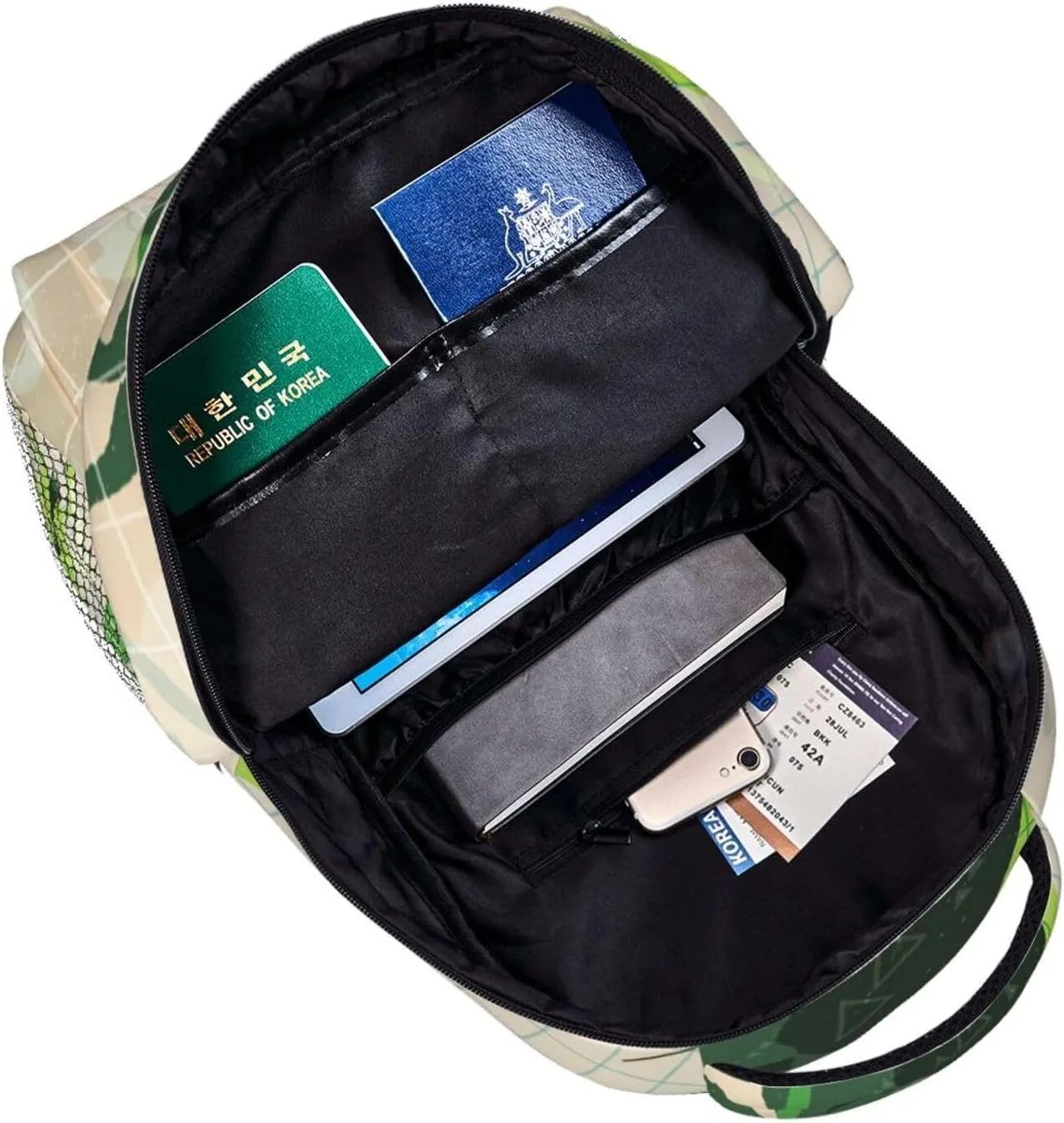 Stock Investment Market Backpack for Men Women, Travel Laptop Backpack Computer Bag Daypack for Business Work Weekender