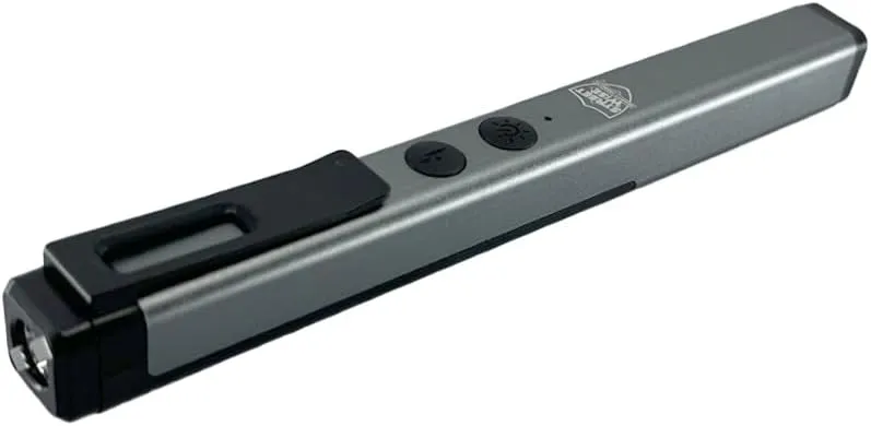 Streetwise Pain Pen 25,000,000 Stun Gun for Self Defense - Tactical Stun Pen for Women and Men, USB Rechargeable, Battery Indicator, Durable Clip, Compact and Concealable for Protection