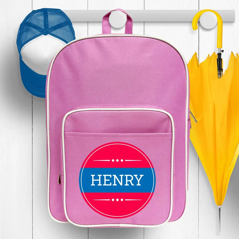 Stripe Backpack