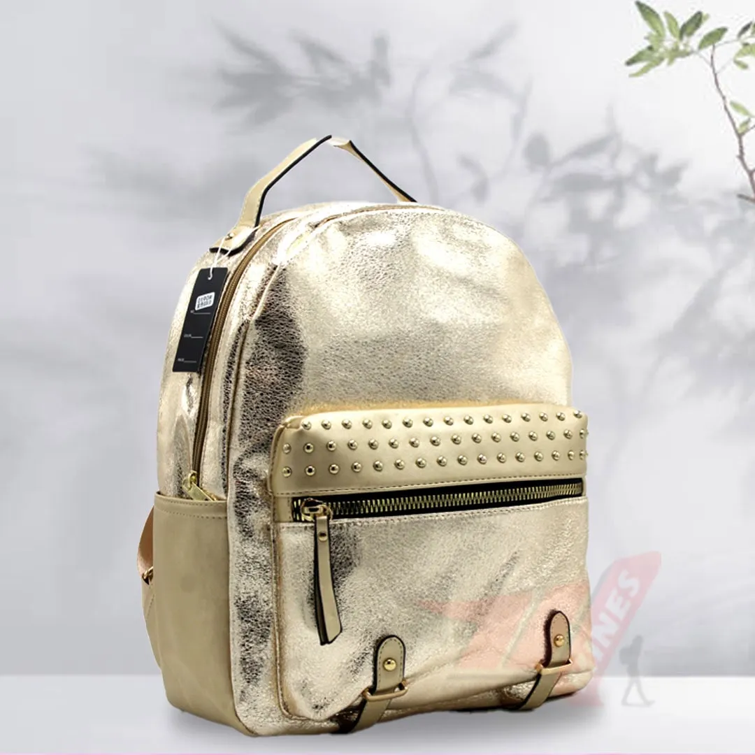Studzy Leather Backpack for Girls/Women