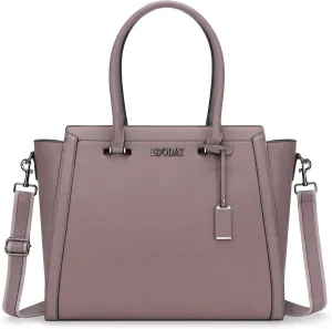 Stylish 15.6 Inch Laptop Tote Bag for Women - Travel Computer Handbag with Long Shoulder Strap