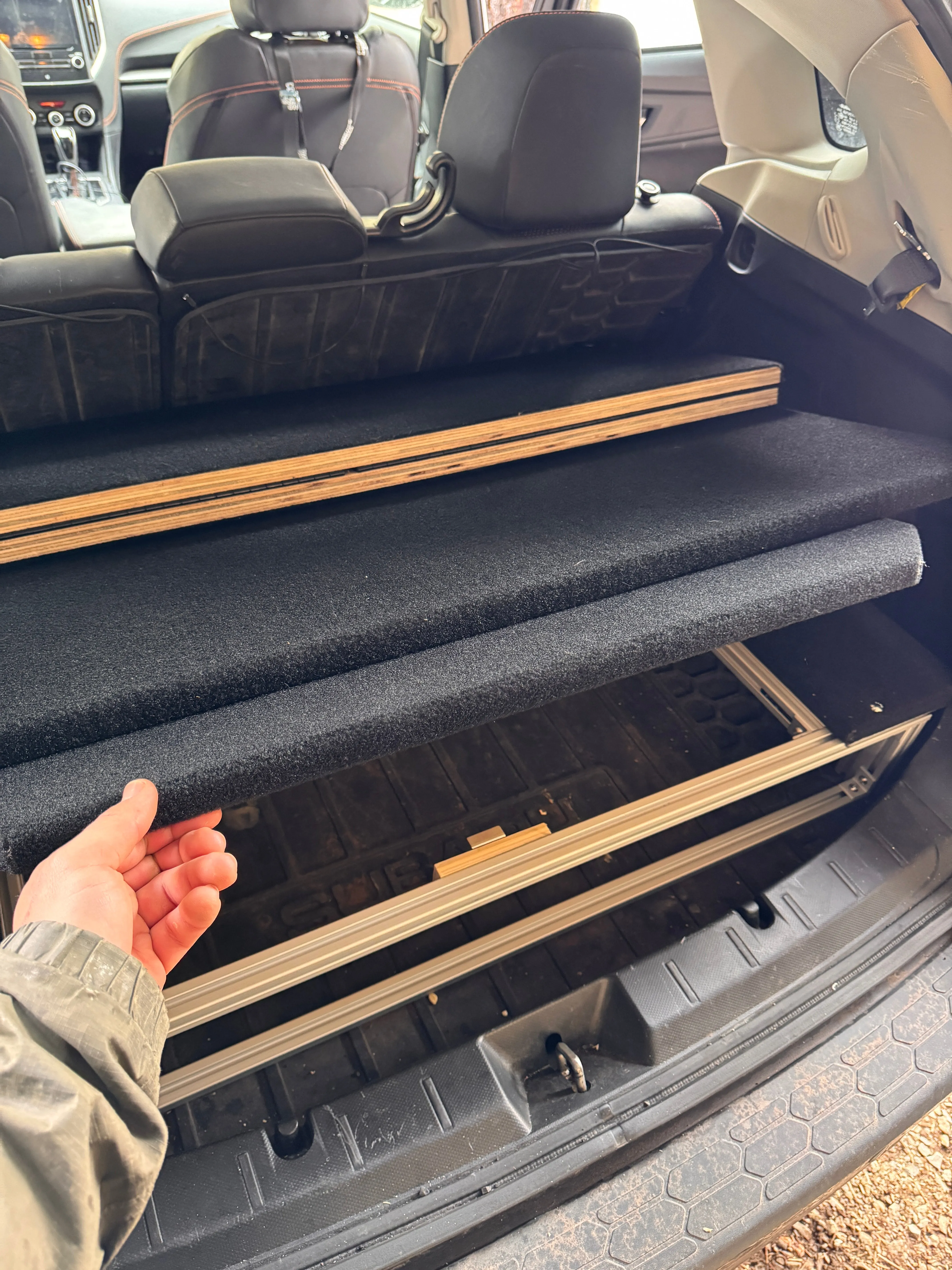 Subaru Crosstrek Camper Bed Platform