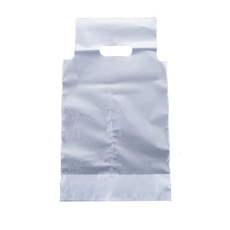 Take Out Bags 1/2Cup(s) 500PCS PE Die Cut Handle Drink Bags